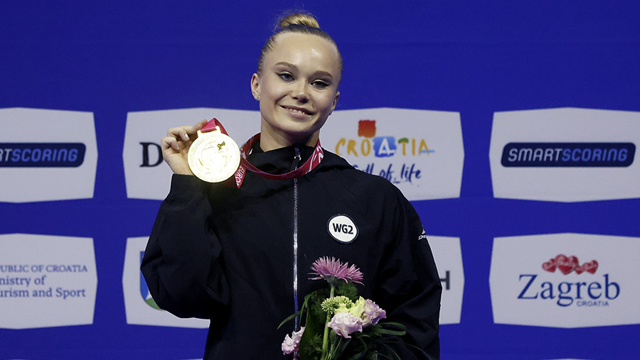 Мельникова стала чемпионкой Европы в опорном прыжке