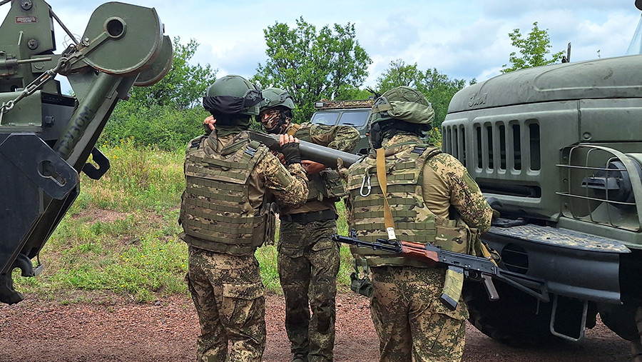 Карта спецоперации на Украине 6 августа
